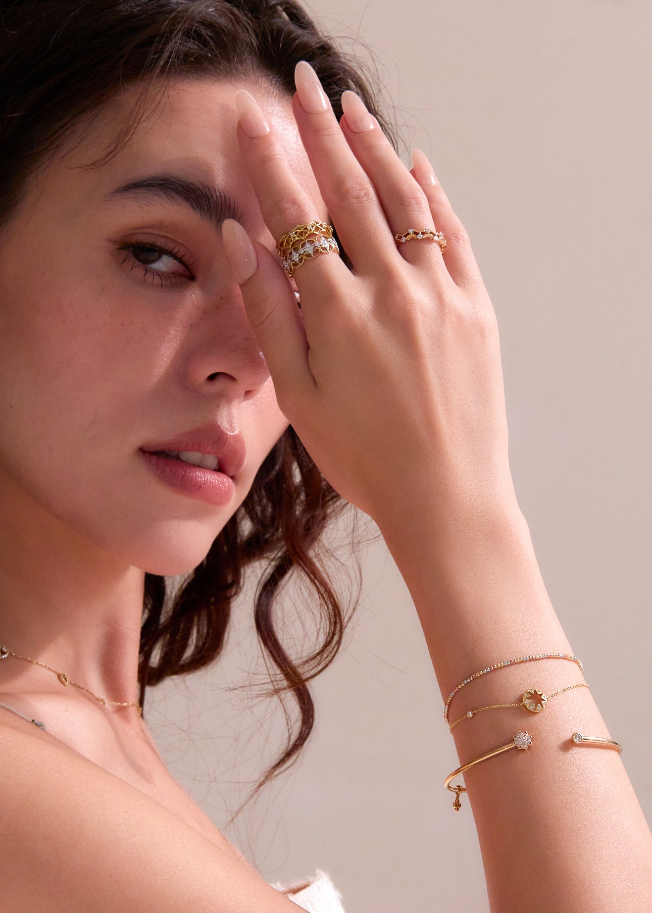 LB Diamond Bangle