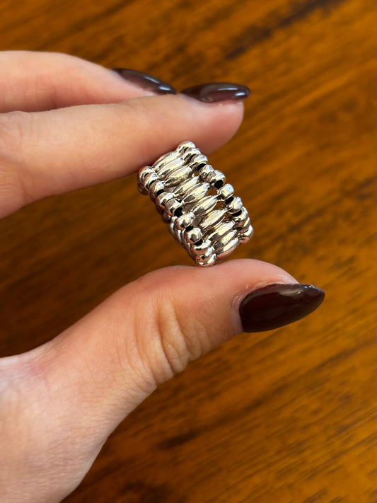 長方形切割戒指