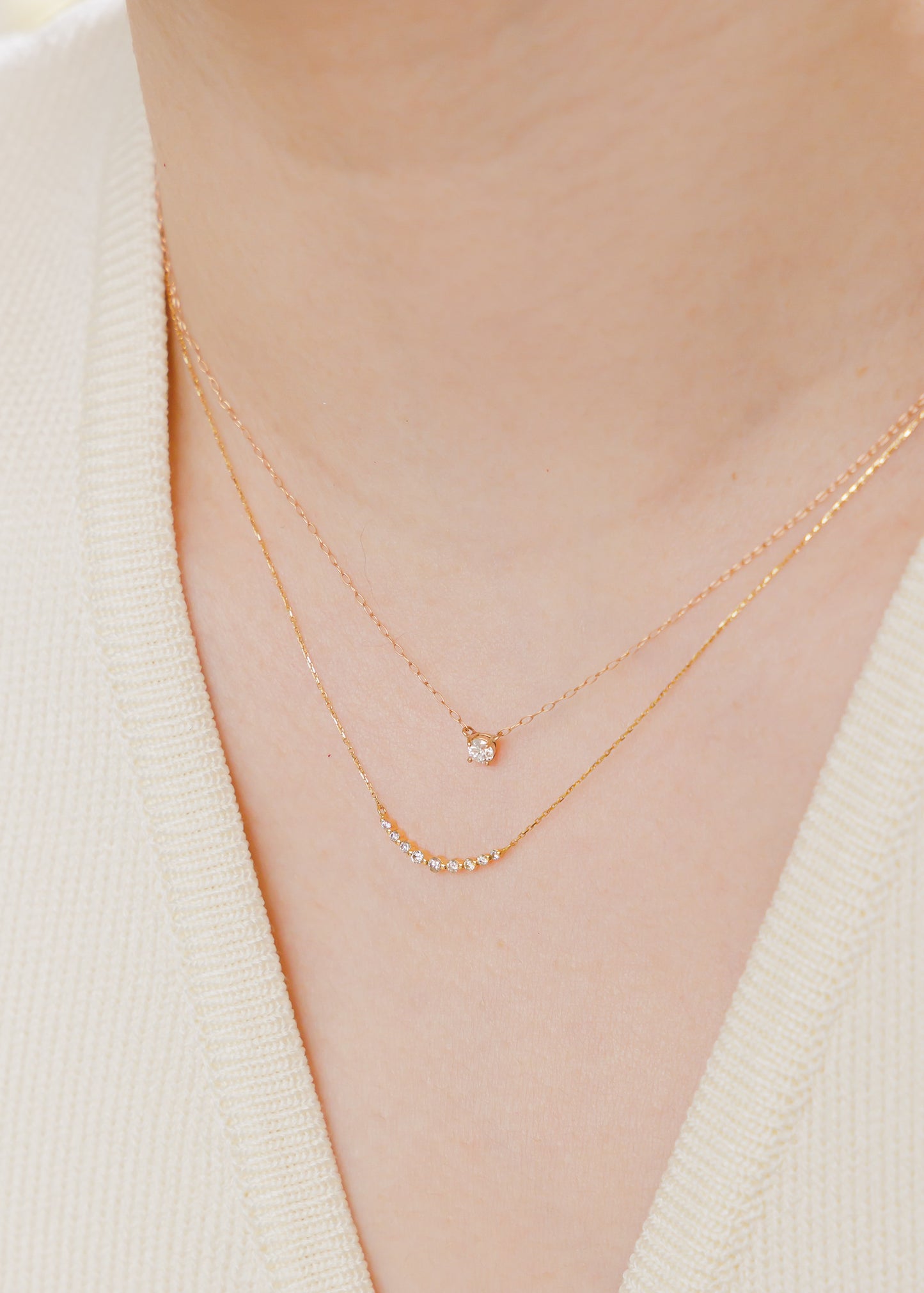 18K Diamond Necklace