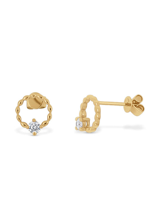 LB Diamond Earring