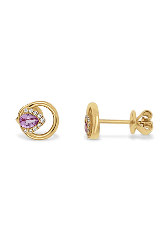 LB Sapphire Earring