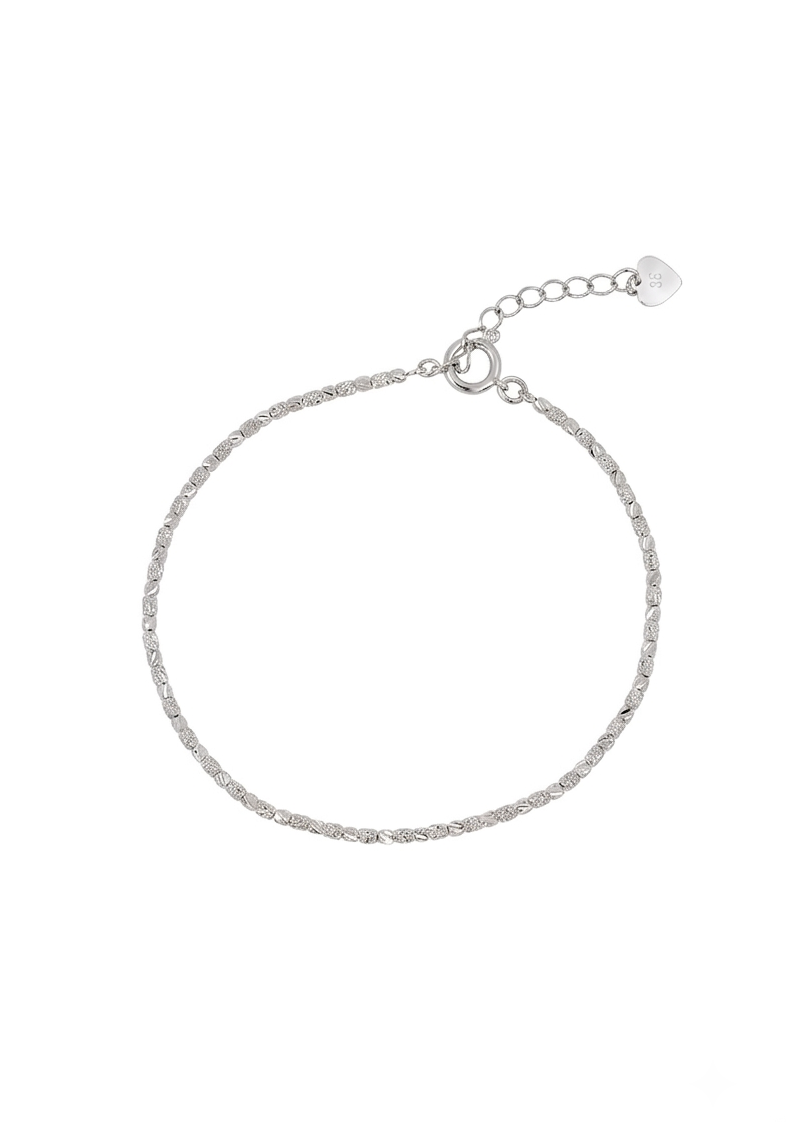 The Dot 05 | 18K 白金極簡手鏈