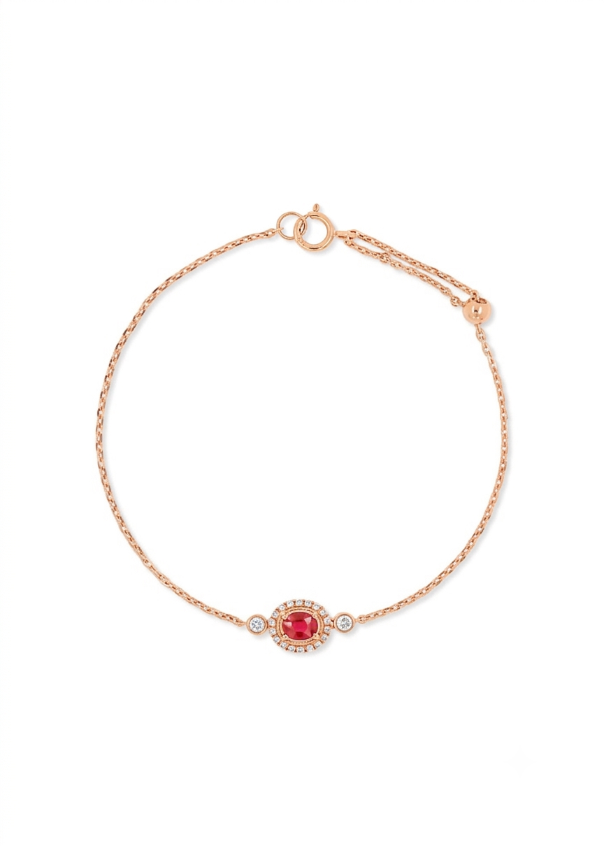 18K Ruby Bracelet