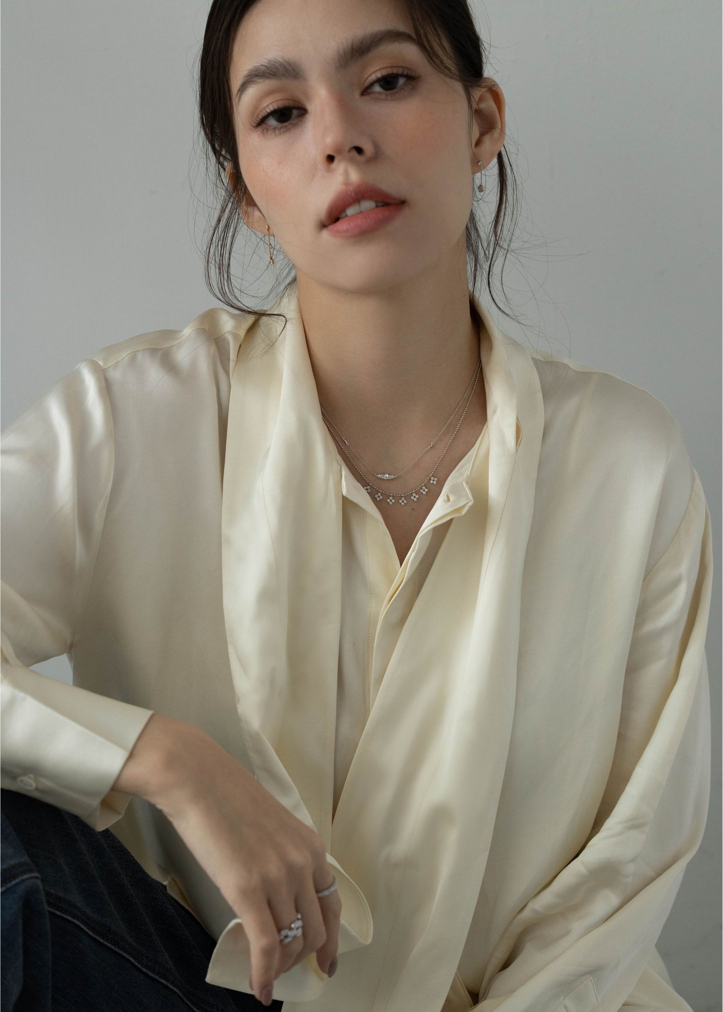 Slow Time Diamond Necklace