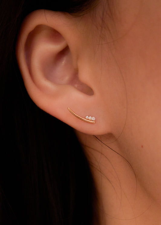 LB Diamond Earring