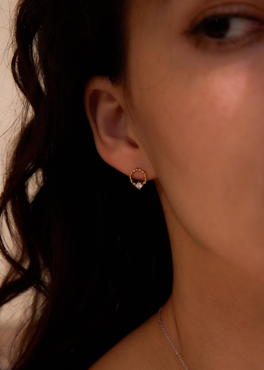 LB Diamond Earring