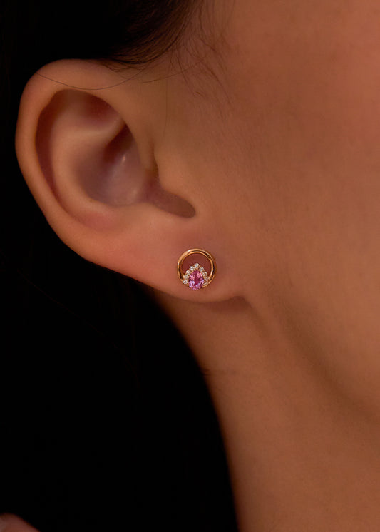LB Pink Earring