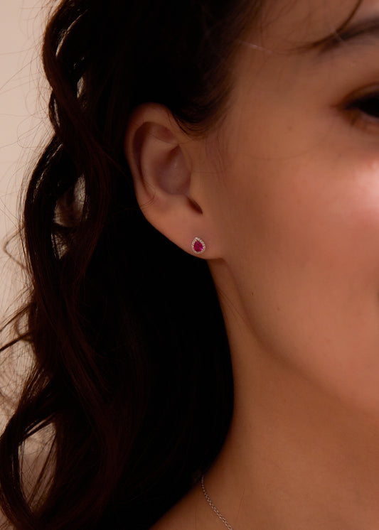 LB Ruby Earring