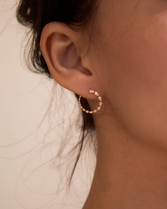 LB Diamond Earring