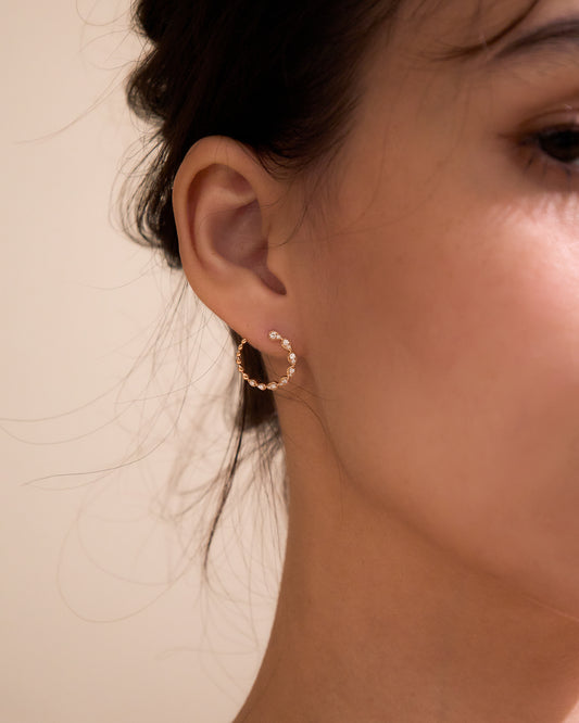 LB Diamond Earring