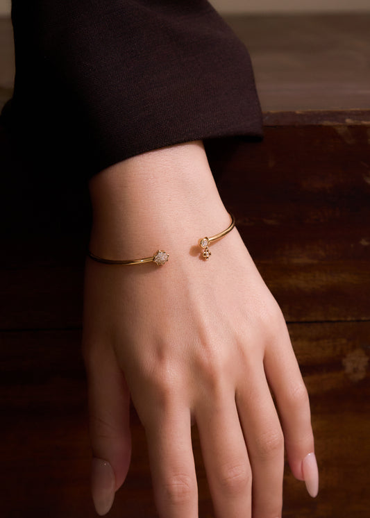 LB Diamond Bangle
