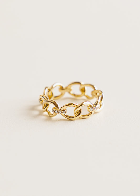 Bold Chain Ring