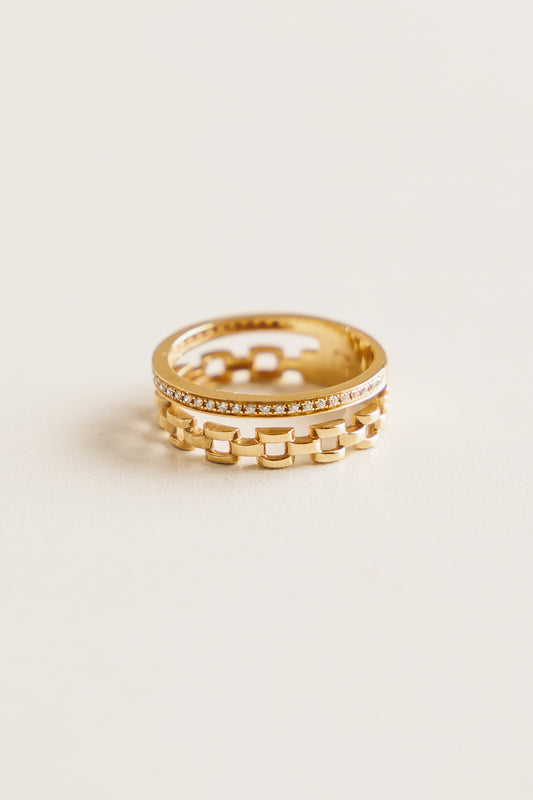 Rose Gold Layer Ring