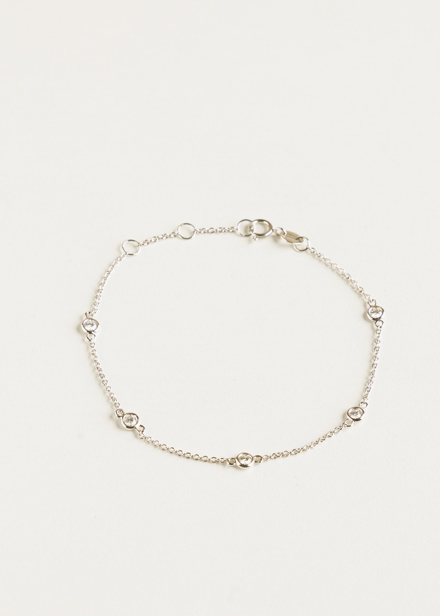 White Gold Diamond Bracelet