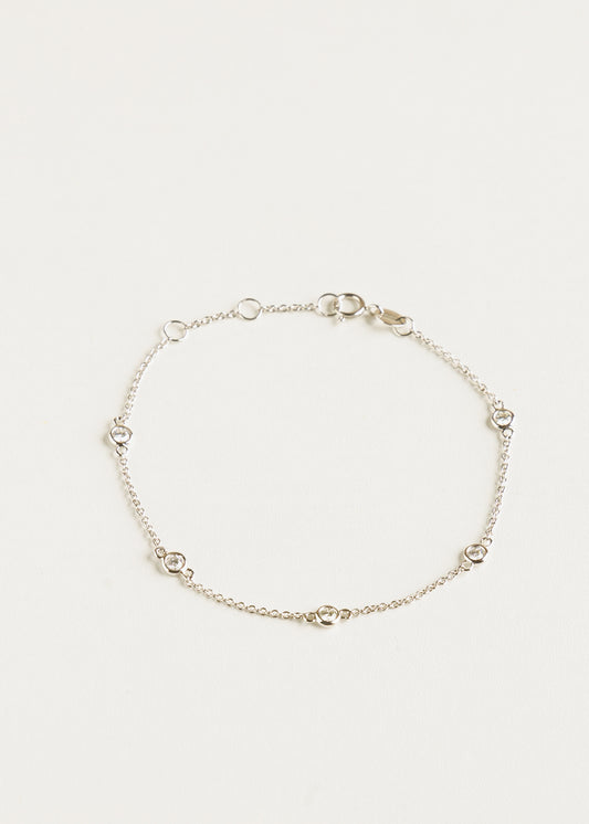 White Gold Diamond Bracelet