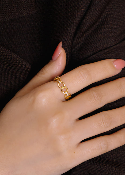 Bold Chain Ring