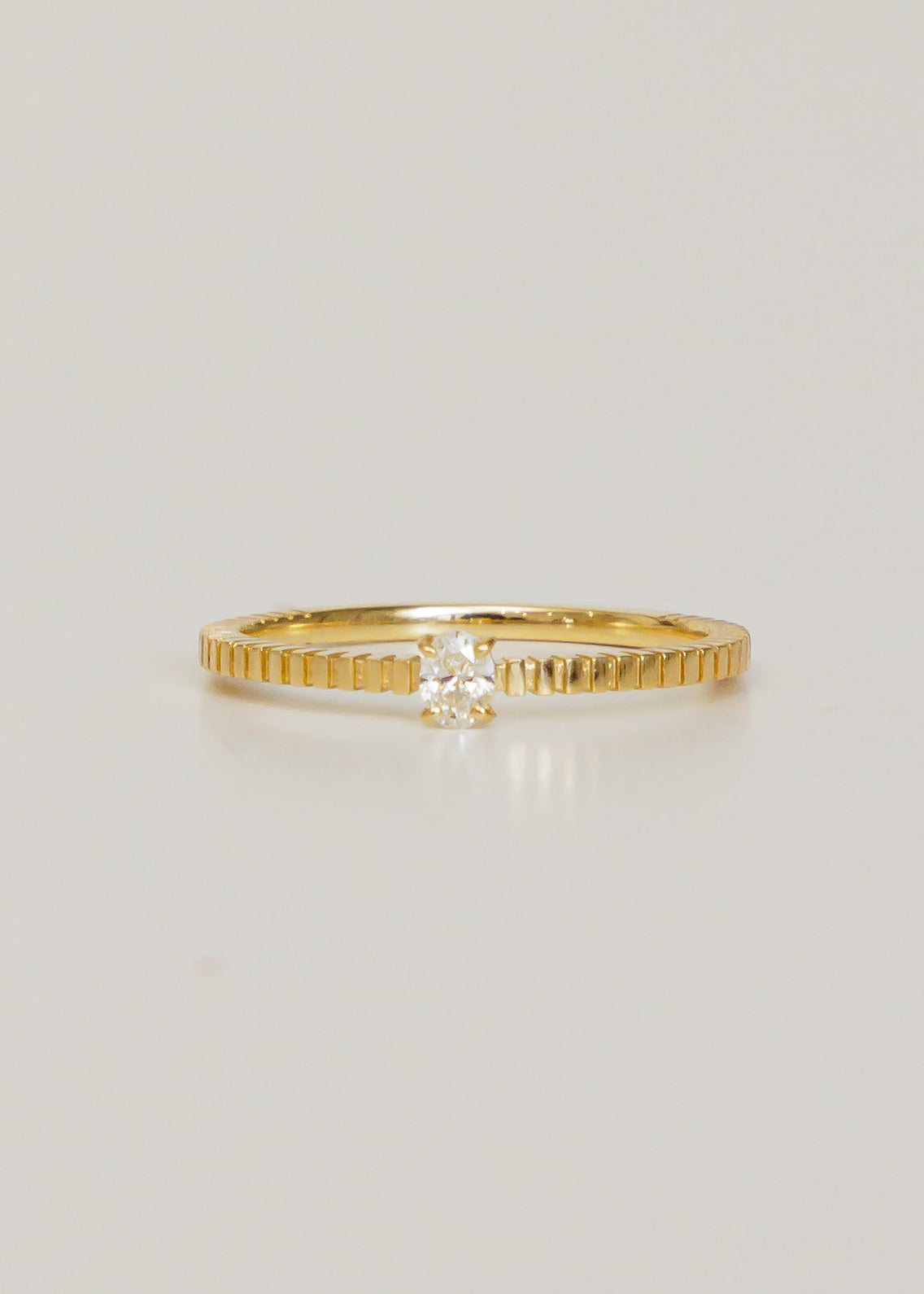 Oval Diamond Ring