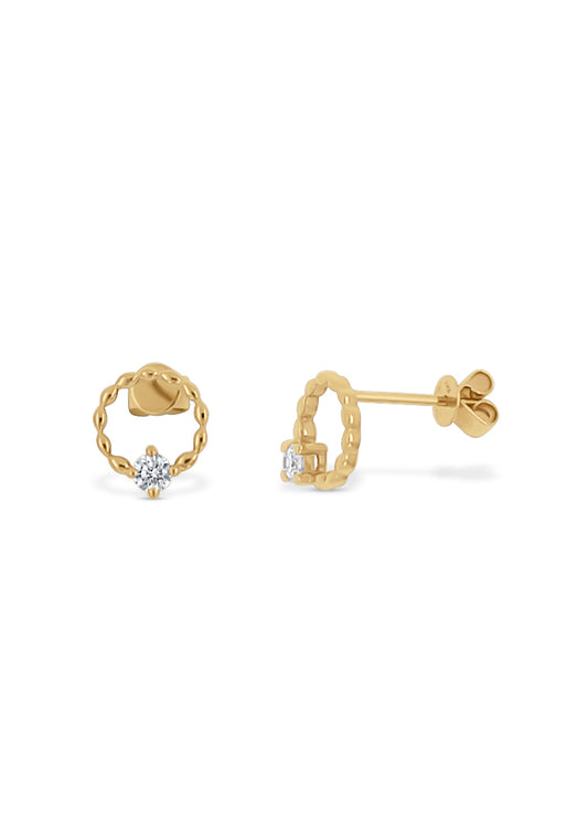 LB Diamond Earring
