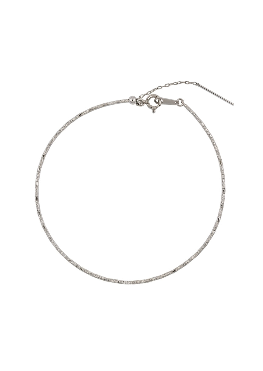 The Dot 01 ｜ 18K 細緻花紋手鏈