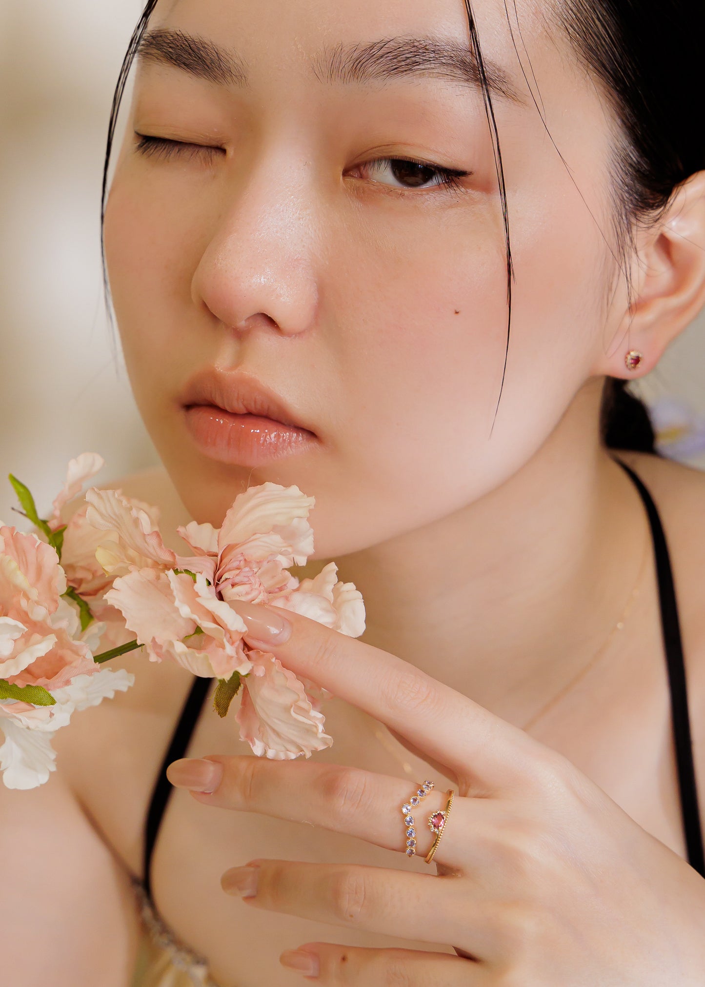 Pink Tourmaline Ring