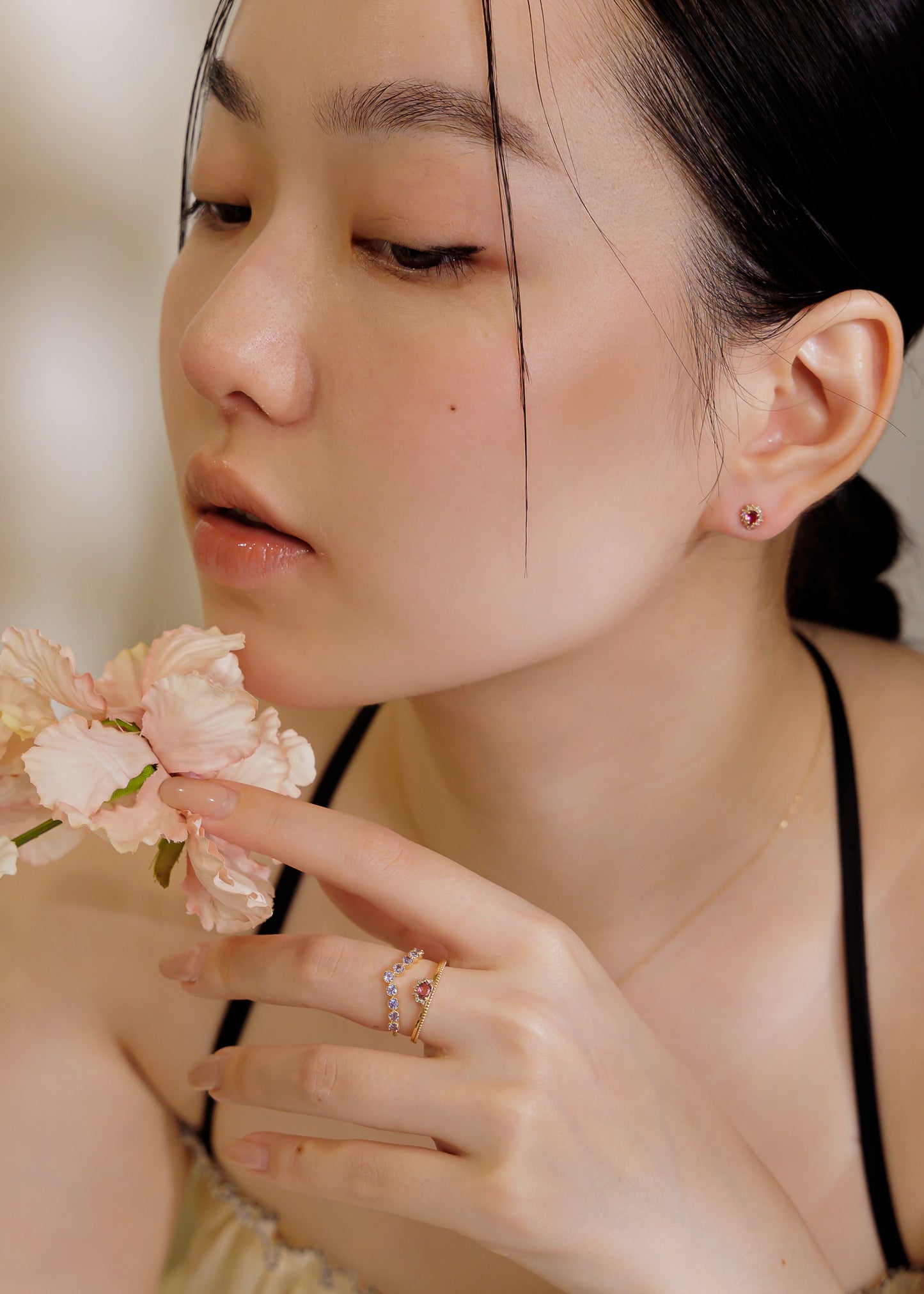 Pink Tourmaline Ring