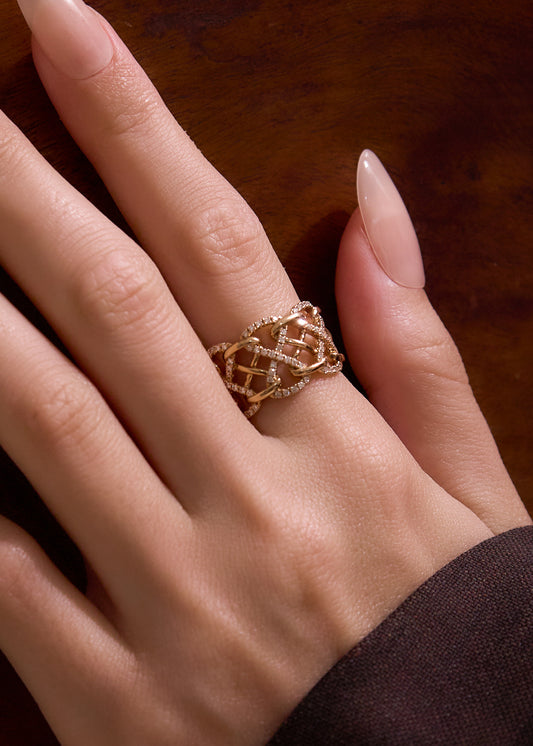 LB Lace Bloom Ring