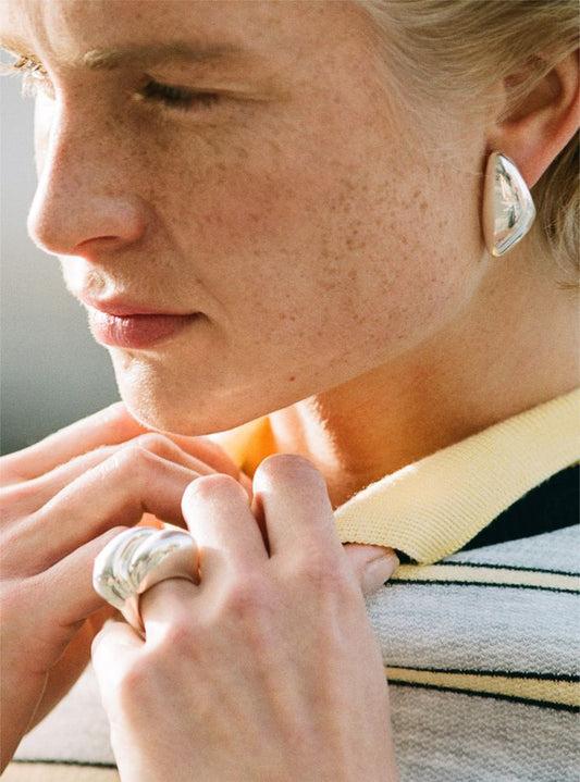 DOWDOW RING in sterling silver